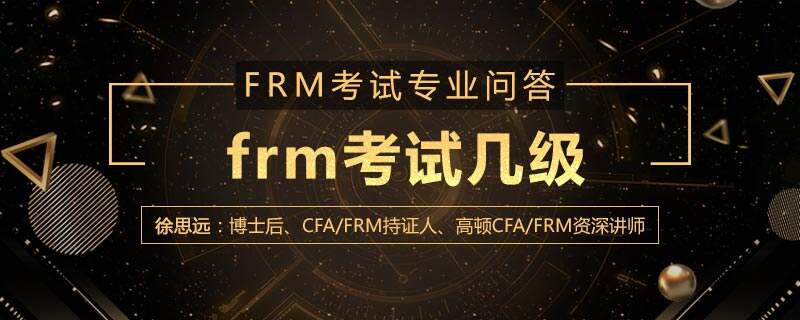 frm考试几级