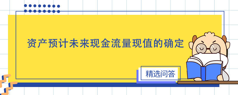 資產(chǎn)預(yù)計未來現(xiàn)金流量現(xiàn)值的確定