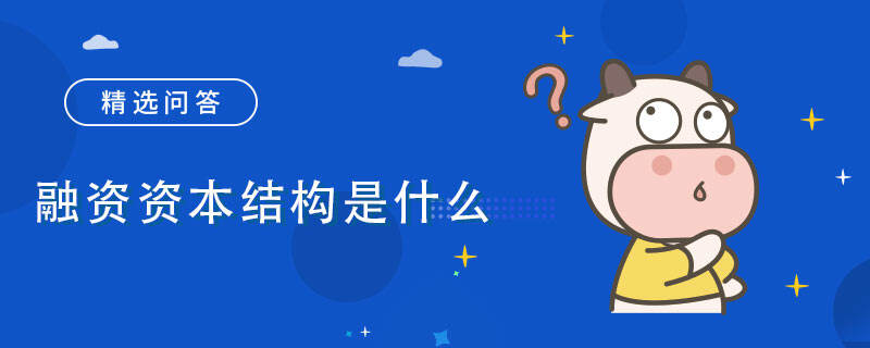 融資資本結(jié)構(gòu)是什么