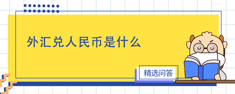 外匯兌人民幣是什么