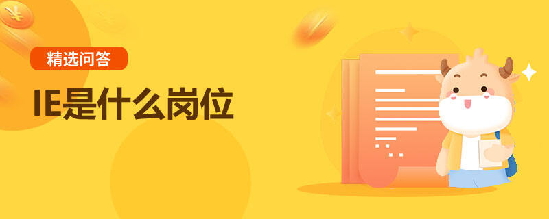 IE是什么岗位