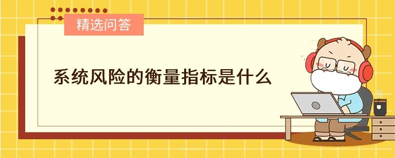 系統(tǒng)風(fēng)險的衡量指標(biāo)是什么