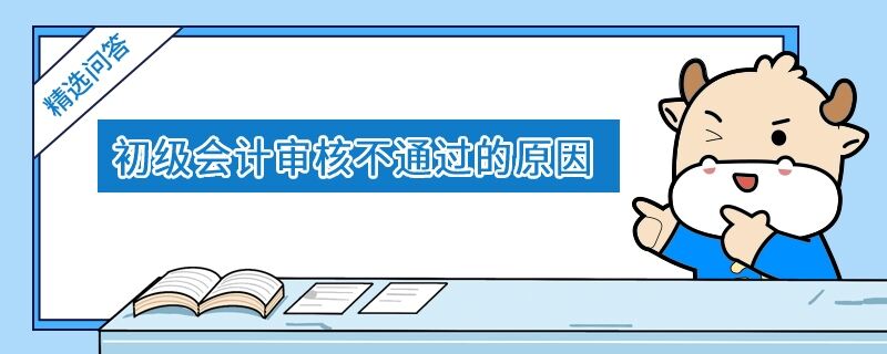 初级会计审核不通过的原因