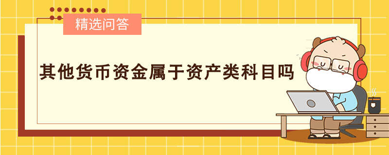 其他货币资金属于资产类科目吗