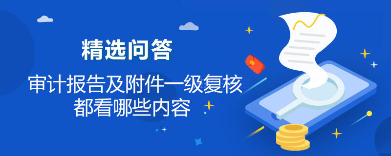 审计报告及附件一级复核都看哪些内容