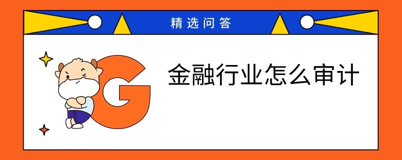 金融行業(yè)怎么審計(jì)