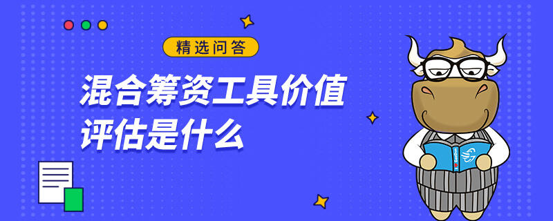 混合籌資工具價(jià)值評(píng)估是什么