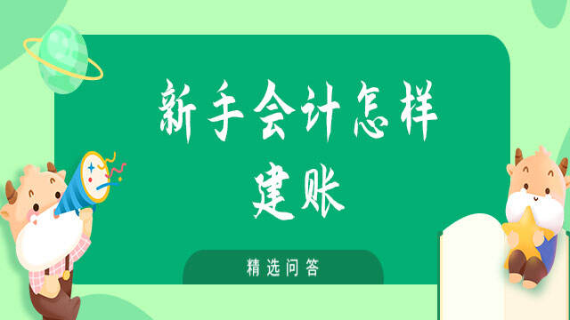 新手會(huì)計(jì)怎樣建賬