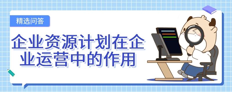 企業(yè)資源計(jì)劃在企業(yè)運(yùn)營(yíng)中的作用