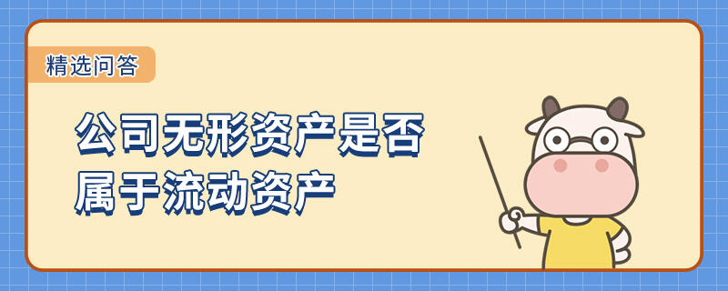 公司無形資產(chǎn)是否屬于流動資產(chǎn)