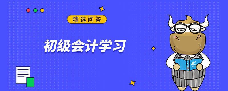 初级会计学习