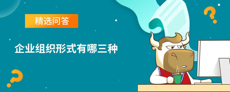 企業(yè)組織形式有哪三種