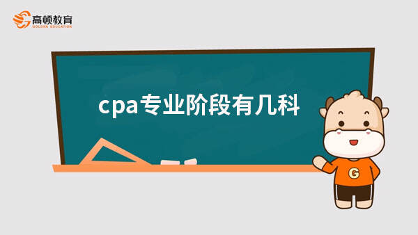 cpa专业阶段有几科