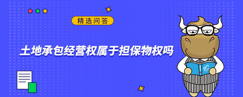 土地承包经营权属于担保物权吗