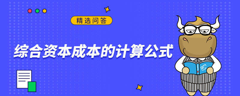 综合资本成本的计算公式