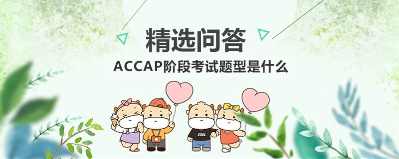 ACCAP阶段考试题型是什么